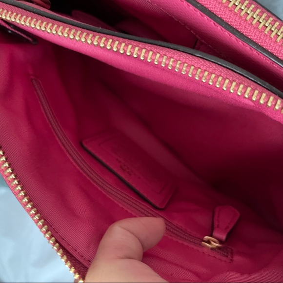 NWT MINI CHRISTIE CARRYALL IN SMALL WILDFLOWER PRINT COATED CANVAS (F37421) - Picture 4 of 8